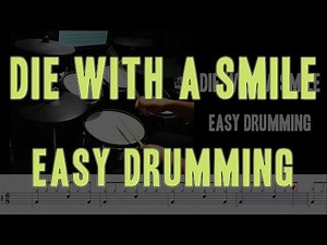 Die With A Smile - Lady Gaga, Bruno Mars | Easy Drumming
