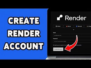 How To Create Render Account 2025 | Sign Up & Start Using Render Hosting Platform