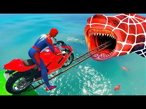 الرجل العنكبوت انقاذ باتمان Spider-Man Rescue batman vs iron man vs venom funny Game GTA 5 superhero