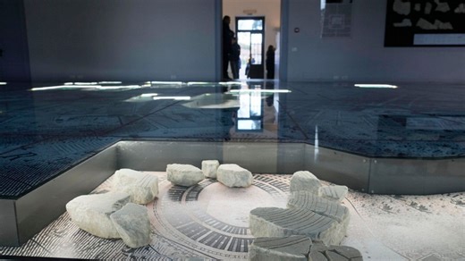 Video. Watch: New archaeological museum unveils ancient marble map of Rome