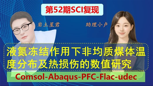 液氮冻结作用下非均质煤体温度分布及热损伤的数值研究