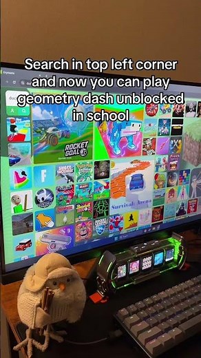 i’m pro at geometry dash #unblocked #games #inschool #fypシ #geometrydash