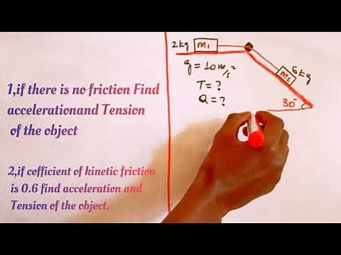 Forces of Friction Acceleration and Tension finding afaan oromootiin General physics chapter 2