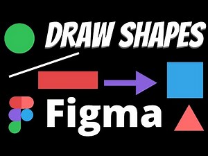 Figma shapes tutorial - Draw Rectangle, Square, Circle, Triangle, Arrow, Polygons