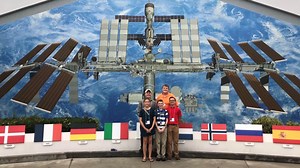 Carter Middle School students welcome back tooth they sent to space
