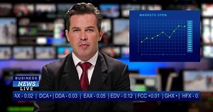 Ms Male Anchor Speaking News Desk Stock Footage Video (100% Royalty-free) 1034745638 | Shutterstock