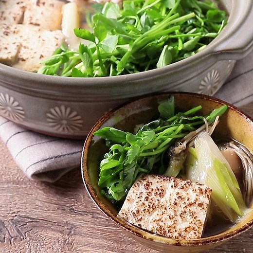 あったか 鶏肉でせり鍋 作り方・レシピ | クラシル