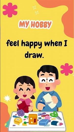 My Hobby – Easy English Paragraph for Kids | Learn English