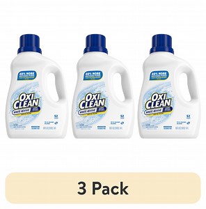 (3 pack) OxiClean White Revive Laundry Whitener and Laundry Stain Remover Liquid, 66 fl oz