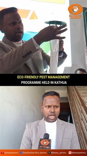 DD News Jammu | Eco-Friendly Pest Management Programme Held in Kathua The Central Integrated Pest Management Centre, Jammu held a two-day training... | Instagram