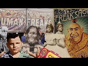 Original Freak Show Footage Restored, Colorized & Brought to Life with Sound
