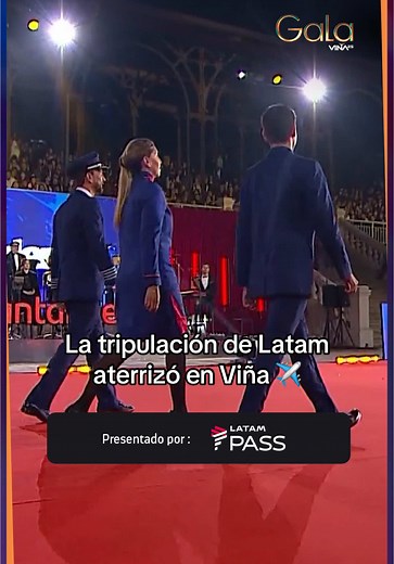 LATAM Airlines en la Gala del Festival de Viña 2025