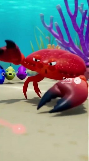 Fish Uses a Laser Pointer… Attracts a Crab Instead 😂