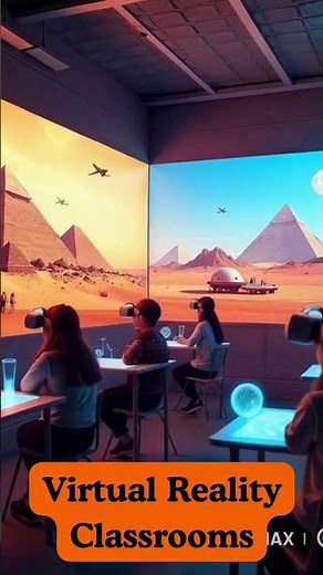 Future of Schools 2050 🔥 | Virtual Reality Classrooms & Futuristic Learning