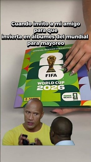 TU MISIÓN: Comprar el álbum del mundial 2026 al mayoreo ¿Aceptas? 👀⚽️