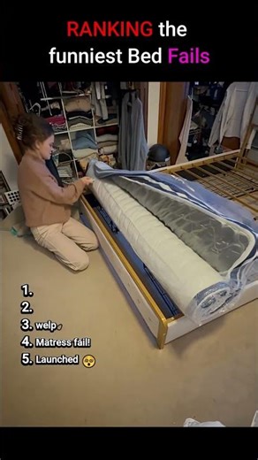 Ranking the Internet’s Funniest BED FAILS #viral #engagement