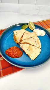 6.7K views | One too many toasts to the New Year last night ? We've got the perfect cure: this easy, cheesy air fryer quesadilla. Air-Fried Chicken Quesadilla Recipe: https://bit.ly/410SGs2 Shop now: https://bit.ly/4aH7As3 | Instant Pot | Facebook