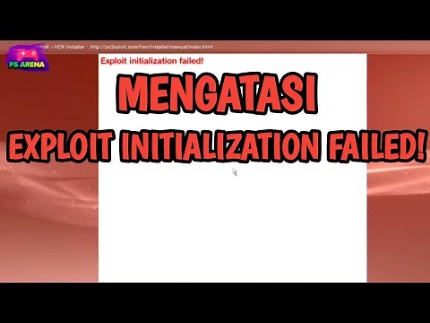 Overcome exploit initialization failed PS3 HEN 4.88