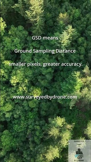 Orthomosaic - Ground Sampling Distance Smaller Pixels Greater Detail #GSD #MappingAccuracy
