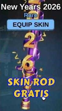 Skin Rod GRATIS !!!! Redeem Fish It GO2026 #roblox #robloxindonesia #fishit