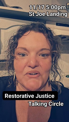 WV Restorative Justice hosts a statewide Talking Circle on November 17 @5:00pm Join me as I host my 1st Talking Circle and we come together as a Community to discuss Restoring Justice in WV! #restorativejustice | Dominique Kirl