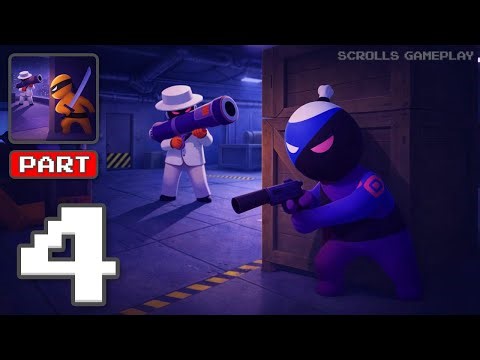 Stealth Master: Assassin Ninja - Gameplay Walkthrough Part 4 - Shadows Win Battles (iOS, Android)