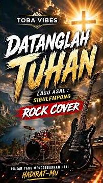 DATANGLAH TUHAN | Rock Cover | Lagu Rohani Asal Sigulempong | TOBA VIBES #lagurohani #lagurohanirock