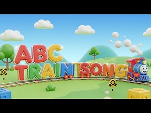 ABC Train Song 🚂 | 3D Cartoon Alphabet Song | A–Z Learning for Kids | Little Baby Bum Style
