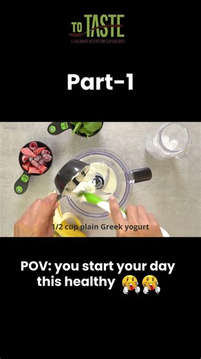 Healthy Greek Yogurt Smoothie Recipe part 1