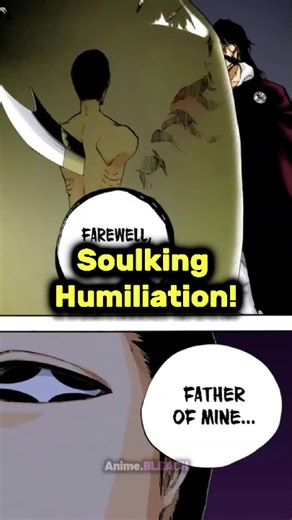 Why didn’t the Soul King resist his humiliation? 🤐🔥 #bleach #bleachanime