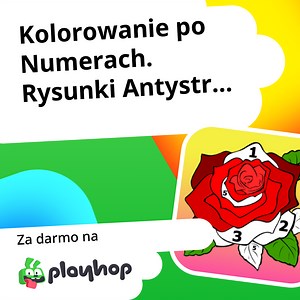 Kolorowanie po Numerach. Rysunki Antystresowe.: Graj Za Darmo Online w Playhop