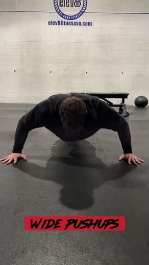 Wide Pushups