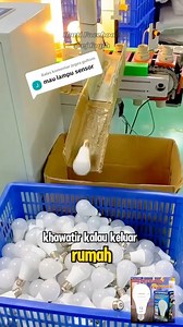 Lampu Bohlam Sensor UV Mitsuyama LED Bulb Radiance MS-9809R 9W / MS-9812R 12W #rells | Vj Faqih