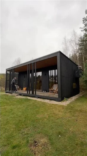 Cozy 236 sq ft prefab cottage tour