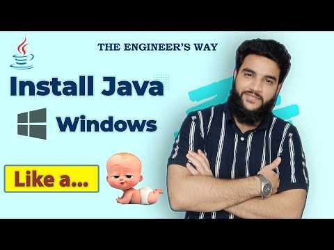 Install Java on Windows - like a baby