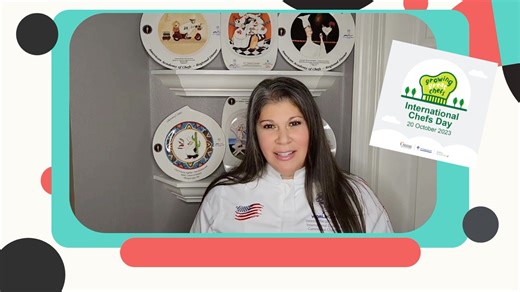 𝗪𝗲 𝗮𝗿𝗲 𝗴𝗲𝘁𝘁𝗶𝗻𝗴 𝗿𝗲𝗮𝗱𝘆 𝗳𝗼𝗿 𝗜𝗻𝘁𝗲𝗿𝗻𝗮𝘁𝗶𝗼𝗻𝗮𝗹 𝗖𝗵𝗲𝗳𝘀 𝗗𝗮𝘆! With only 2 months to go, Chef Vanessa Marquis, is talking about the 𝙂𝙧𝙤𝙬𝙞𝙣𝙜 𝙂𝙧𝙚𝙖𝙩 𝘾𝙝𝙚𝙛𝙨, theme of the upcoming 𝗜𝗻𝘁𝗲𝗿𝗻𝗮𝘁𝗶𝗼𝗻𝗮𝗹 𝗖𝗵𝗲𝗳𝘀 𝗗𝗮𝘆 taking place on October 20th, 2023. 🌍 🥕 🍏 👩‍🍳 Get involved today 👉 www.worldchefs.org/internationalchefsday #InternationalChefsDay #NestleProfessional #HealthierKids #Nestlé #Goodlife #chefs #youthskills #youthday #ThisIsWorldche