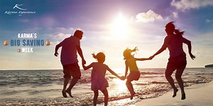 140K views · 1K reactions |  KARMA'S BIG SAVING WEEK IS LIVE! ️ Get 3 Nights Stay in Goa at Just ₹4,995 + tax for (Couple + 2 Kids) at Karma Royal Palms Worth ₹12,995. *T&C Apply. 麟 Stay Period: FEB 2022. ☎️ Give a Missed Call & Get Extra 10% OFF - (080) 61915255.  Offer applies to Married Couples & for the First 25 Bookings Only. No Singles/Group bookings. | Karma Experience India | Facebook