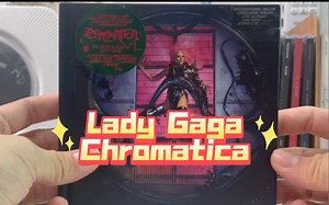 Lady Gaga Chromatica豪华版CD硬皮书展示+ChromaticaII和911无缝衔接