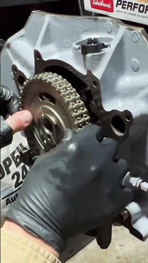 351W rebuild timing chain issues