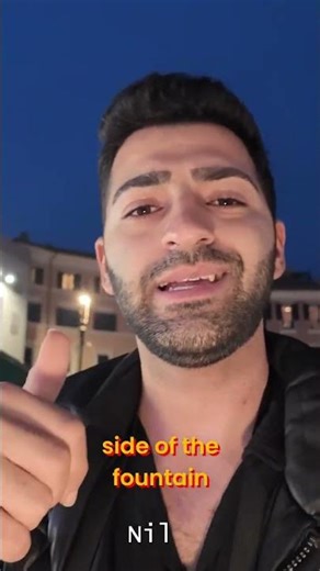 Rome's Piazza Navona: Ancient Wonders & Christmas Magic #shorts