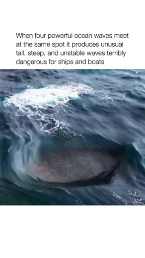 ridereels💨™ on Instagram: "When four powerful ocean waves converge at the same spot, it creates a rare and dramatic phenomenon caused by the interaction of different wave systems traveling in separate directions. This usually happens where strong winds, shifting weather patterns, or distant storms generate multiple swells that intersect in open oceans or near complex coastlines. As these waves meet, their energies combine through wave interference, producing unusually tall, steep, and unstable 