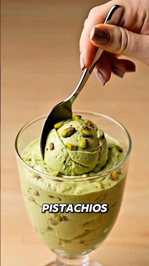 Pistachio Ice Cream 🔥 #health #recipe #healthyfood