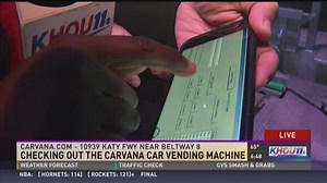 State's first car vending machine unveiled in Houston