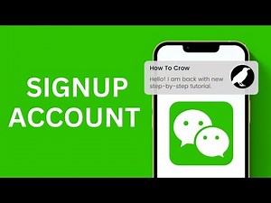 How to Signup WeChat Account Without Scanning QR Code