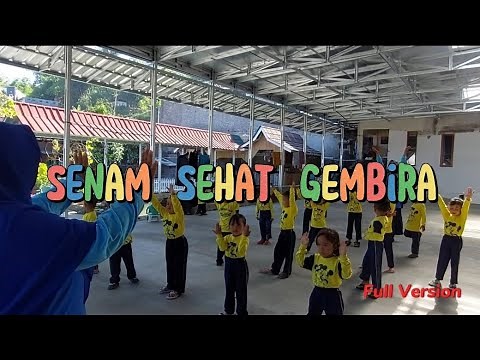 Senam Sehat Gembira untuk Anak PAUD || versi Full || Kober Tengku Umar
