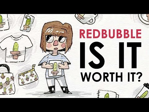REDBUBBLE - Pros, Cons, and Thoughts