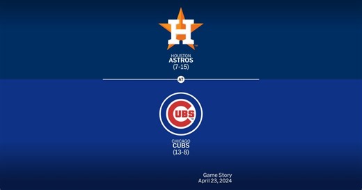 Houston Astros at Chicago Cubs Preview - 04/23/2024