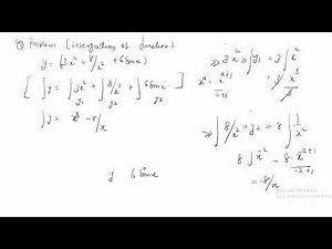 Integration Problem Solution Worked Sheet Example 1