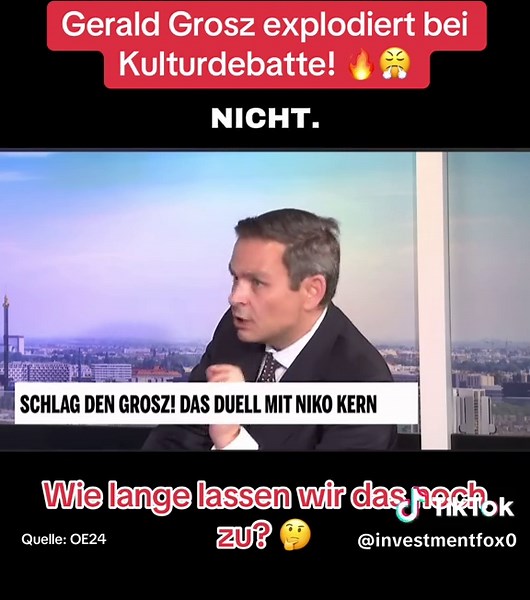 Gerald Grosz über Kultur und Werte in Österreich