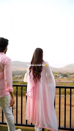 Tere Sang Guzar Jaye Yeh Umar Jo Baki Hai ❤️👈 | Aesthetic Whatsapp Status | New Love Status #shorts​